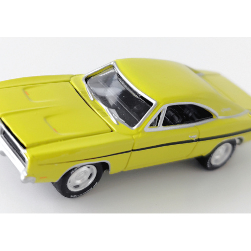 1969 Dodge Charger R/T 440 Johnny Lightning Gloss Limegul