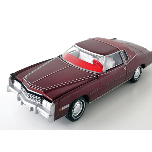 1975 Cadillac Eldorado Auto World Sangria Red poly