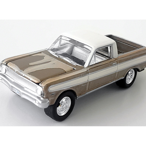 1965 Ford Ranchero Pickup Johnny Lightning Champagne poly (Rusty look)