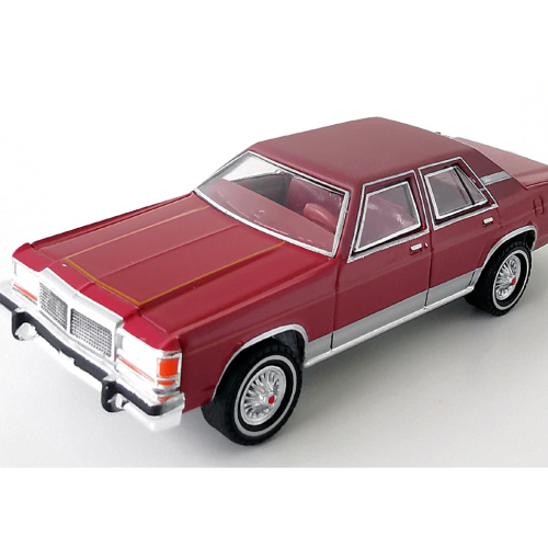 1979 Ford LTD Sedan Greenlight Gloss Vinröd