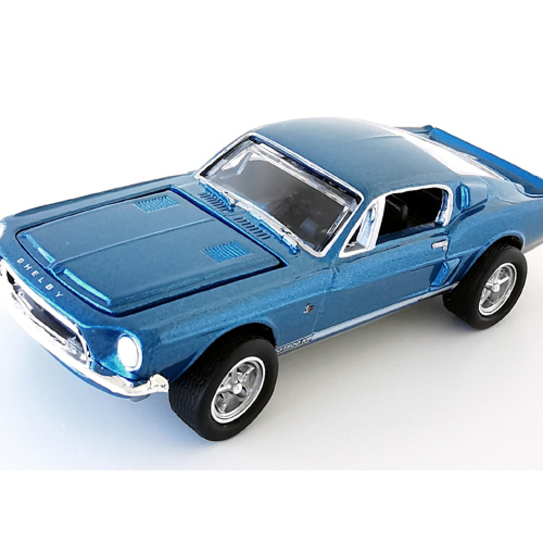 1968 Ford Mustang Shelby GT-500KR Racing Champions Jetset Blue poly
