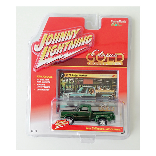 1978 Dodge Warlock Johnny Lightning Mörkgrön poly