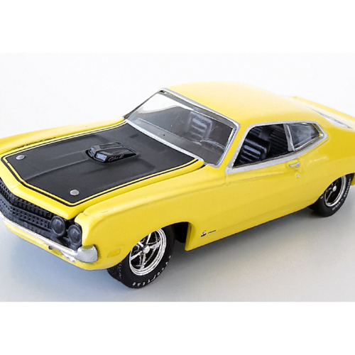 1970 Ford Torino Cobra 429 M2 Machines Gloss Citrongul