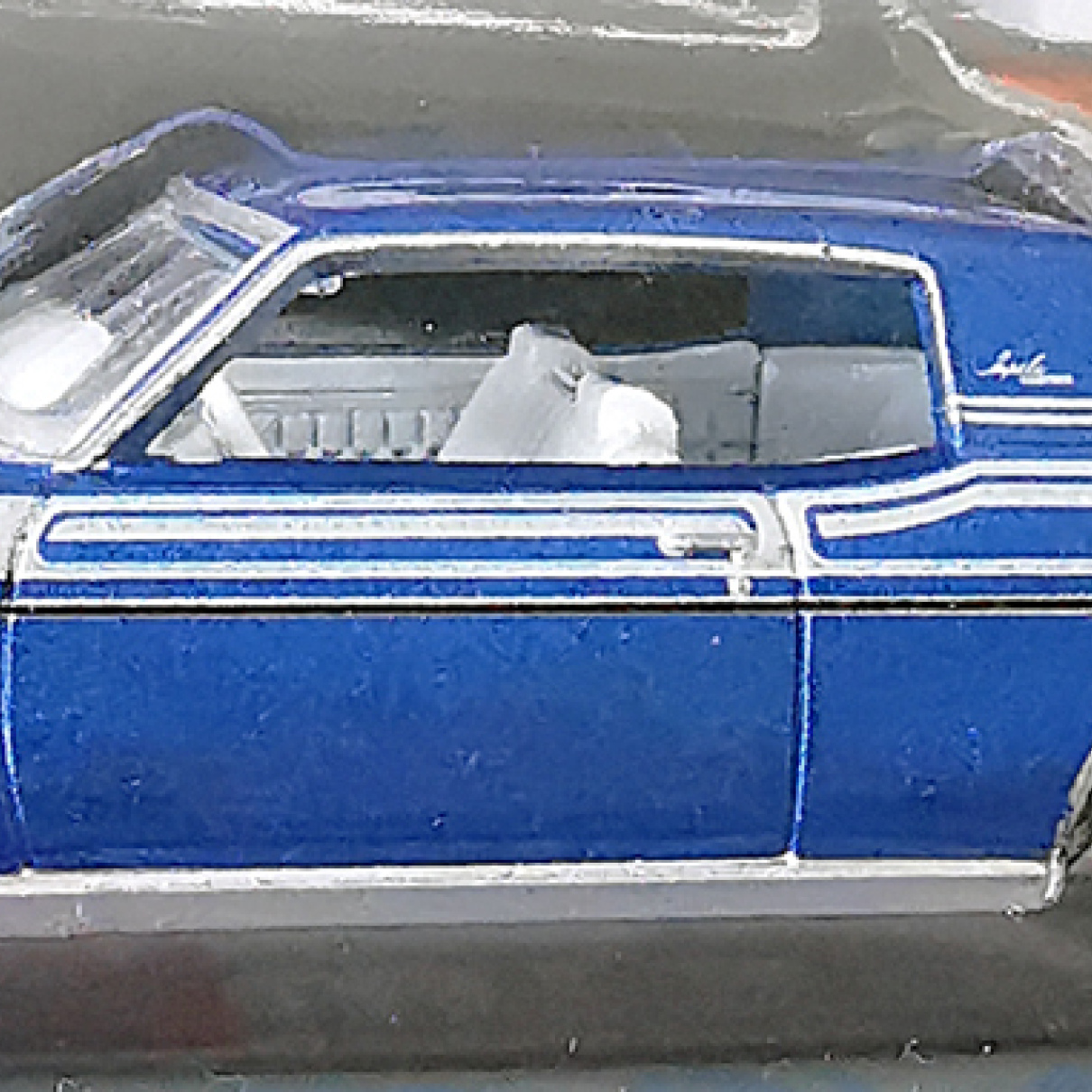 1970 Chevrolet Impala Sport Coupe 454 Auto World MiJo Exclusive Mörkblå x