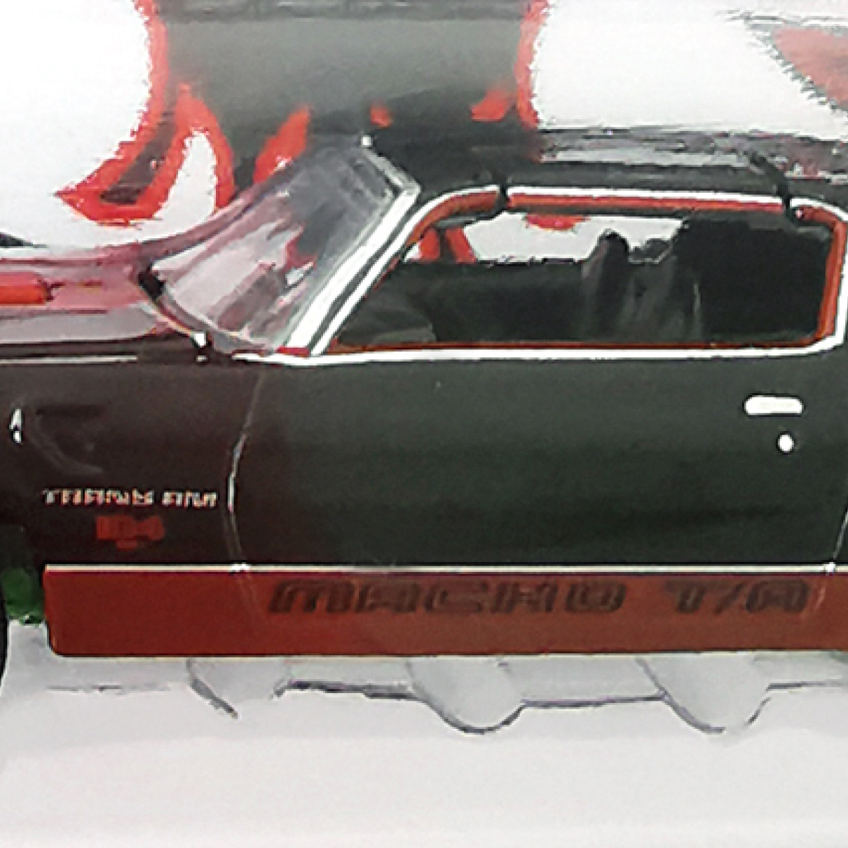 1978 Pontiac Firebird Trans Am Macho Greenlight GREEN MACHINE Svart x