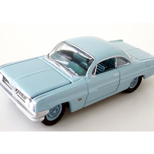 1961 Pontiac Catalina Johnny Lightning Pastellblå