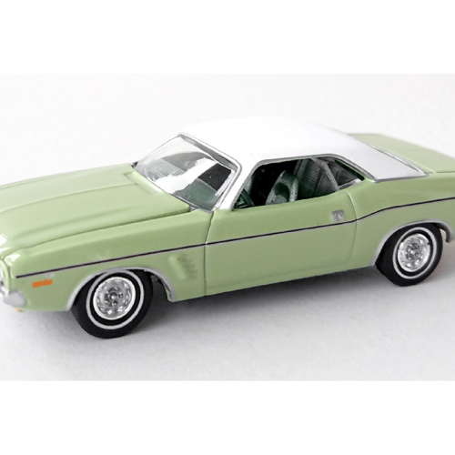 1973 Dodge Challenger Auto World Pale Pear Green