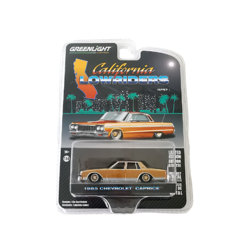 1985 Chevrolet Caprice Ljusguld Poly Sandstone California Lowriders Greenlight