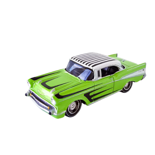 1957 Chevrolet Bel Air Spring Green Poly Johnny Lightning