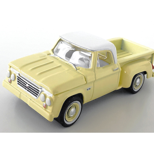 1963 Dodge D-100 Greenlight Gloss Alabastergul