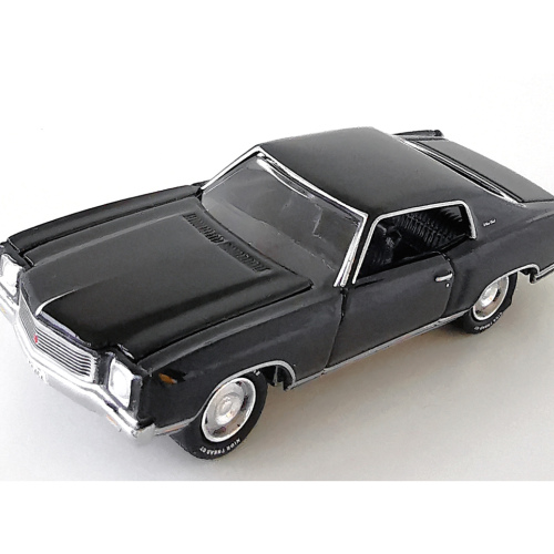 1971 Chevrolet Monte Carlo SS Johnny Lightning Gloss Svart