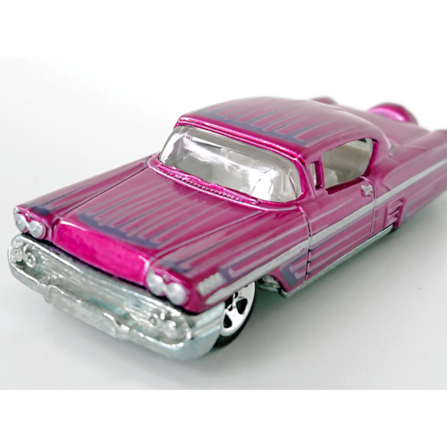 1958 Chevrolet Impala Lowrider Hot Wheels Metalflake Cerise