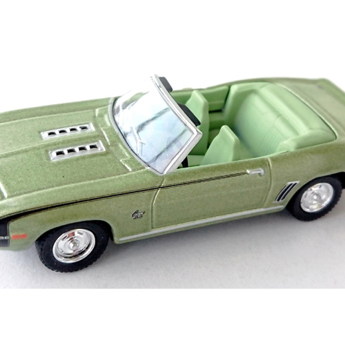 1969 Chevrolet Camaro SS 396 Convertible Greenlight Pistagegrön poly