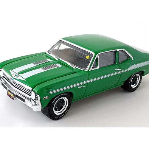 1972 Chevrolet Nova Yenko SC Greenlight Metalflake Grön