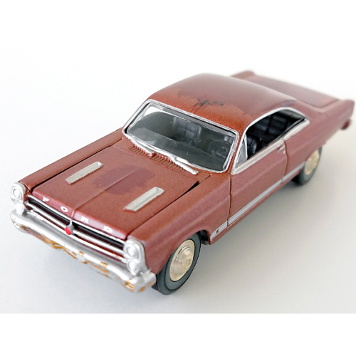 1966 Ford Fairlane GT Johnny Lightning Cinnamon Brown poly