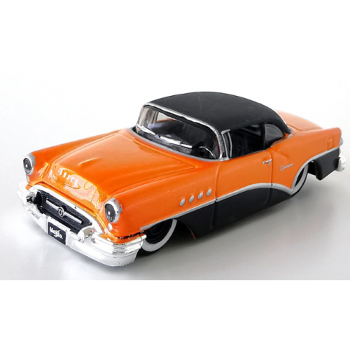 1955 Buick Century Metflake Orange Maisto Tow & Go