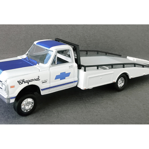 1967 Chevrolet C-30 350 Ramp Truck Greenlight Acme Exclusive Gloss Vit