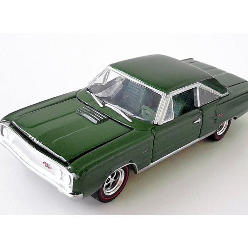 1967 Dodge Coronet R/T 426 Hemi Greenlight Skogsgrön poly