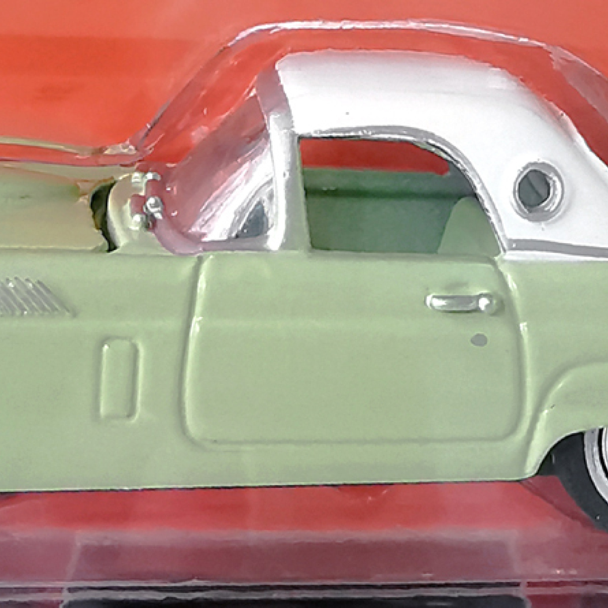 1956 Ford Thunderbird Convertible (Top Up) Racing Champions Pale Pear Green x