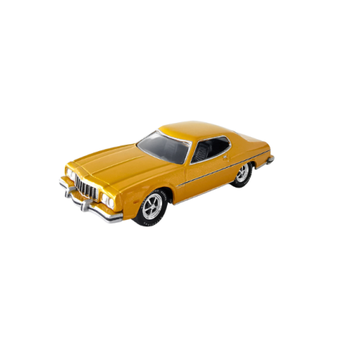 1974 Ford Gran Torino Yellow Gold Poly Johnny Lightning