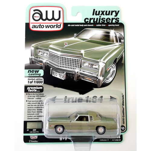 1975 Cadillac Eldorado Auto World Lido Green poly