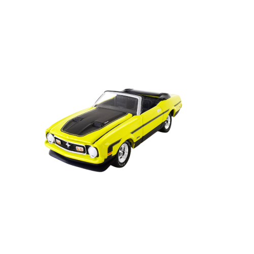 1972 Ford Mustang Conv Neon Gul Johnny Lightning 