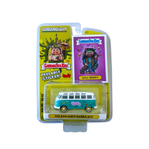 1964 Volkswagen Samba Bus Jadegrön Garbage Pail Kids Greenlight