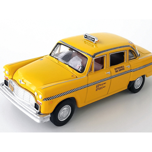 1975 Checker Marathon A11 Greenlight Taxi Driver Gloss Gul