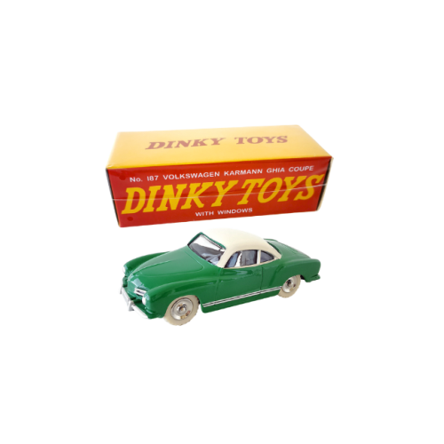 1964 Volkswagen Karmann Ghia Coupe Gloss Grön Dinky Toys