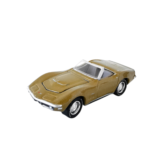 1969 Chevrolet Corvette Zl1 427 Convertible Riverside Gold Poly Johnny Lightning