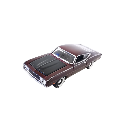 1969 Ford Torino Talladega Mahogny Johnny Lightning