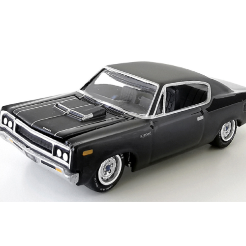 1970 AMC Rebel Machine Johnny Lightning Gloss Black