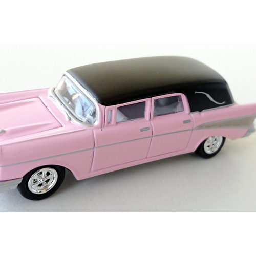 1957 Chevrolet Hearse Ertl Pastellrosa