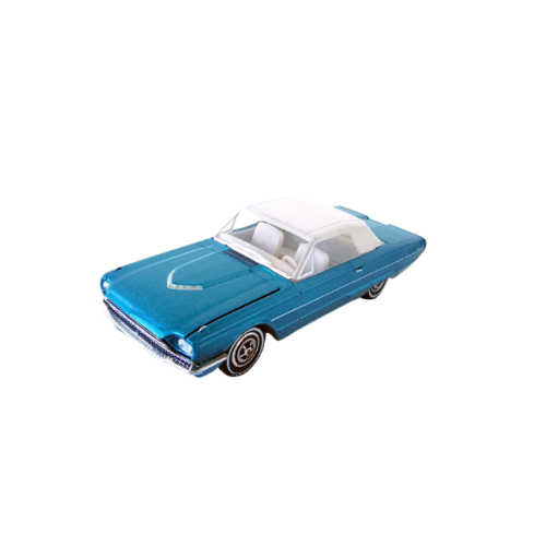 1966 Ford Thunderbird Conv Top Up Azurblå Poly Thelma & Louise Greenlight