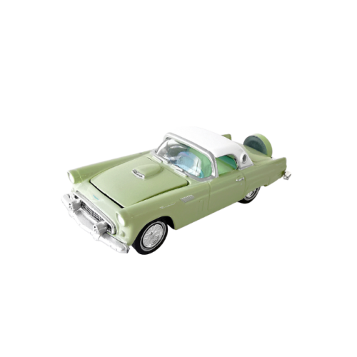 1956 Ford Thunderbird Conv Top Up Pale Pear Green Racing Champions