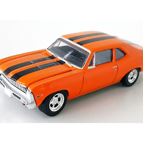 1968 Chevrolet Nova SS 427 Greenlight Gloss Orange