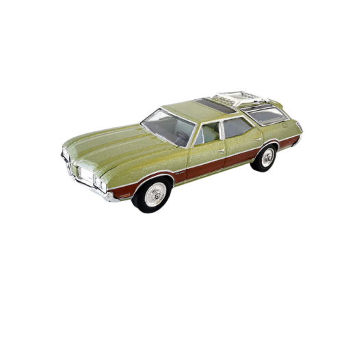 1971 Oldsmobile Vista Cruiser Pistagegrön Poly Greenlight