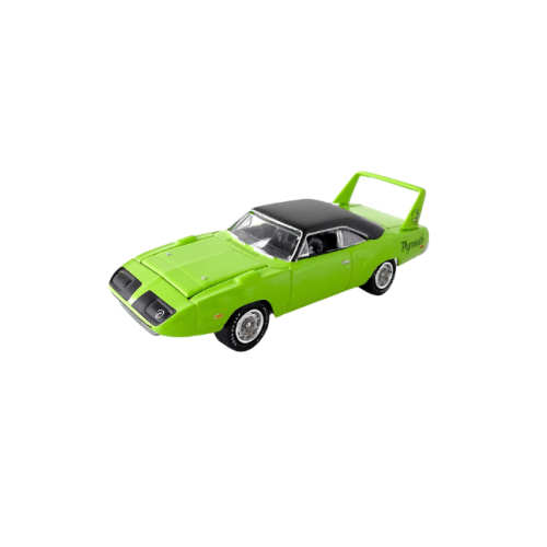 1970 Plymouth Superbird Lime Green Johnny Lightning