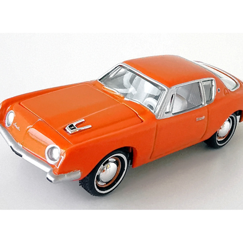 1963 Studebaker Avanti Johnny Lightning Orange poly