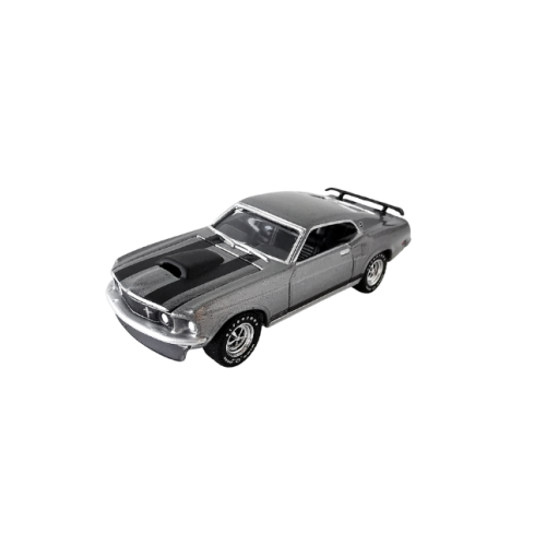 1969 Ford Mustang Boss 429 Silver Poly John Wick Greenlight