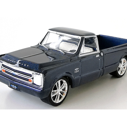 1967 Chevrolet C-10 Greenlight Midnattsblå poly