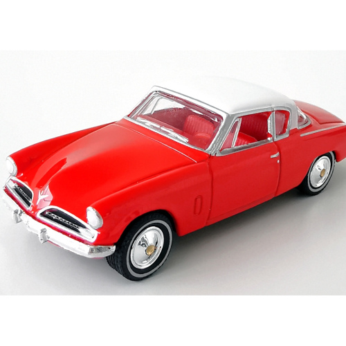 1953 Studebaker Commander Starliner Greenlight Gloss Scarlet Red