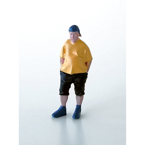 Figur Man in T-shirt & Shorts American Diorama MiJo Exclusive Car Meet