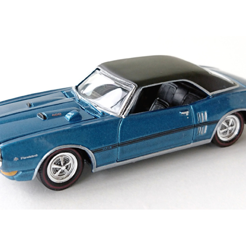 1968 Pontiac Firebird 400 Racing Champions Jetset Blue poly