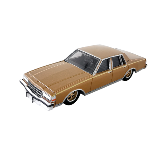 1985 Chevrolet Caprice Ljusguld Poly Sandstone California Lowriders Greenlight