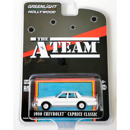 1980 Chevrolet Caprice Classic Greenlight The A-Team Gloss Vit