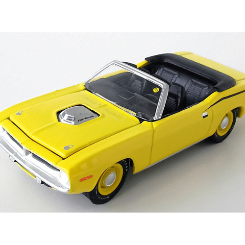 1970 Plymouth Barracuda 426 Hemi Convertible Greenlight Gloss Citrongul