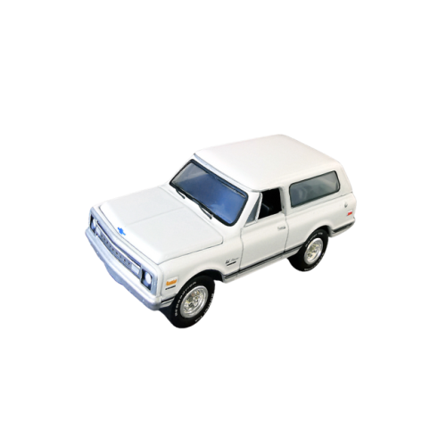 1969 Chevrolet Blazer K5 4X4 Gloss White Johnny Lightning